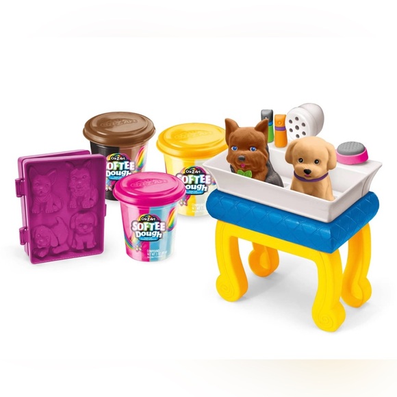Cra-z-art Softee Dough Pamper Me Puppies Modeling Compound Play Set - Picture 3 of 5